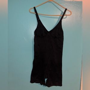 Womens black tummy control shapewear L/XL